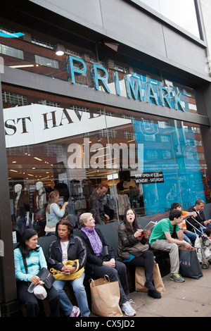 Primark on Oxford Street in London - UK Stock Photo