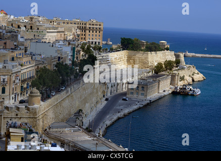 Grand Harbour Valletta Malta Stock Photo