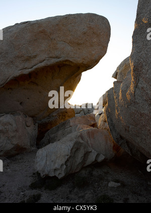 Volcanic granite rocks, Ikaria island, Greece Stock Photo - Alamy