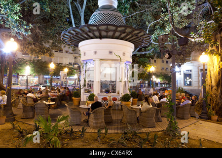 Nightlife Alicante Spain Stock Photo