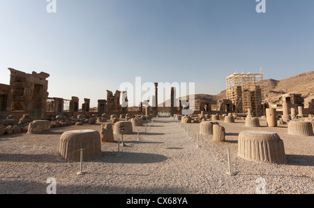 Persepolis, a UNESCO World Heritage Site near the city of Shiraz, Iran Stock Photo
