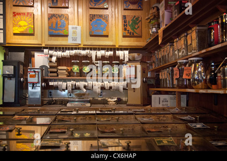 Coffee Exchange in Providence Rhode Island Stock Photo