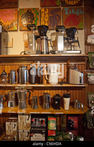 Coffee Exchange in Providence Rhode Island Stock Photo