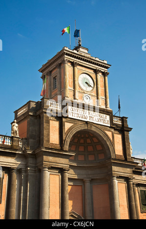 detail of the historic building in Piazza Dante, Naples, Italy Stock Photo