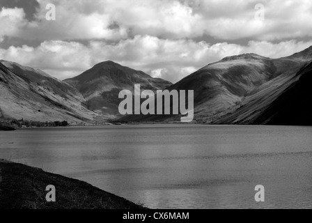 Photographed at Wast Water, a lake located in Wasdale, a valley in the western part of the Lake District National Park, England Stock Photo