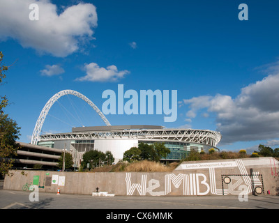 Wembley Stadium, Wembley, Borough of Brent, London, England, United Kingdom Stock Photo