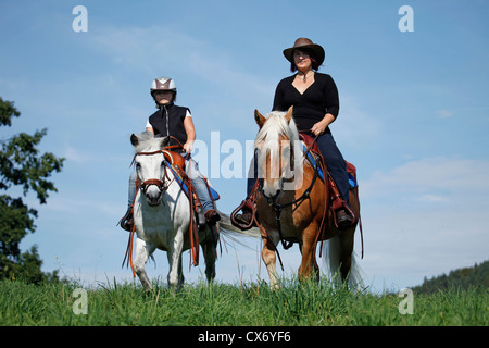 western rider Stock Photo