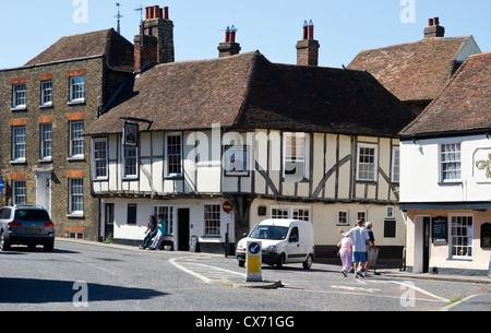 Admiral Owen Pub Public House Sandwich Kent England Stock Photo