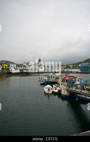 Tarbert Harbour On The Kintyre Peninsula Argyll and Bute Scotland Stock Photo