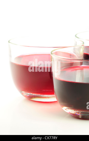 A Cup of Karkade Tea, Indian Sorrel Stock Photo