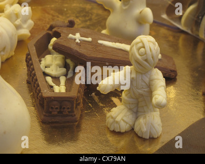 chocolate fair in rome italy Stock Photo