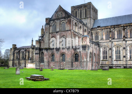 Winchester Cathedral, Winchester, Hampshire, UK Stock Photo