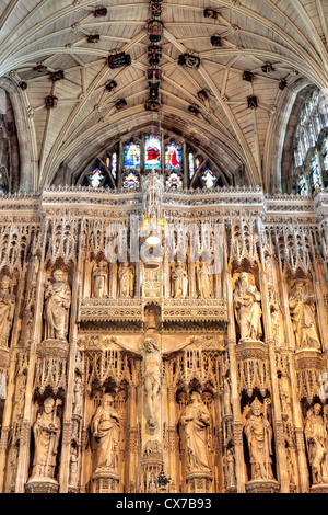 Winchester Cathedral, Winchester, Hampshire, UK Stock Photo