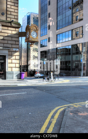 Sign of Scottish legal life assurance society, Bothwell street, Glasgow, Scotland, UK Stock Photo