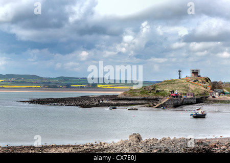 Lindisfarne, Holy Island, Northumberland, North East England, UK Stock Photo