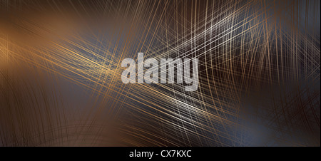 Intersecting lines against an abstract background Stock Photo