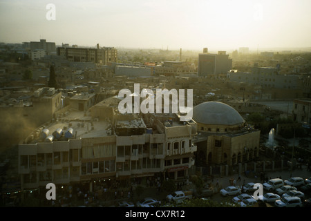 Cityscape of Arbil, Iraqi Kurdistan, Iraq Stock Photo