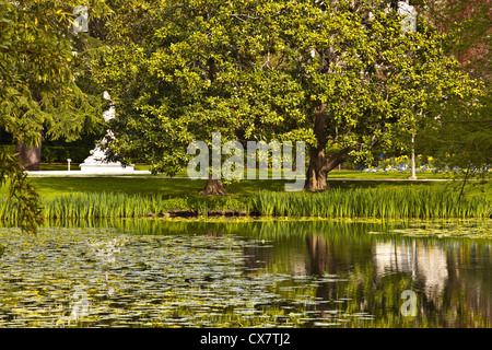 Jardins des Prebendes d'Oe in the city of Tours, France. Stock Photo