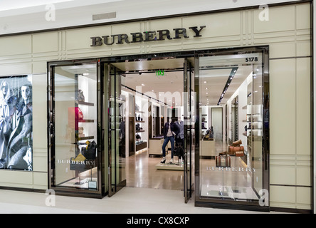 The Burberry Store Stock Photo - Alamy