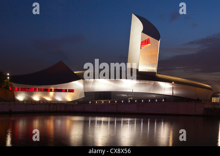 Imperial War Museum North Salford Quays Manchester Stock Photo