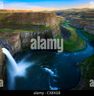 Palouse Falls state park in eastern Washington state, USA Stock Photo