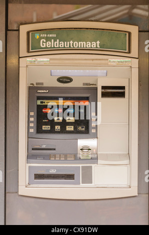 Abn Amro Geldautomaat cash machine Stock Photo