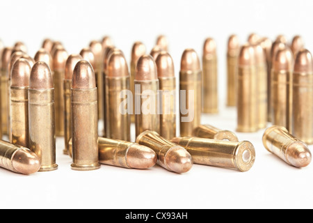 Ammunition for gun. Stock Photo