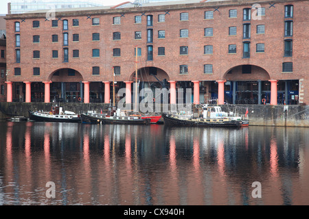 Albert Dock, Docks, UNESCO World Heritage Site, Liverpool, Merseyside, England, United Kingdom, Great Britain, Europe Stock Photo