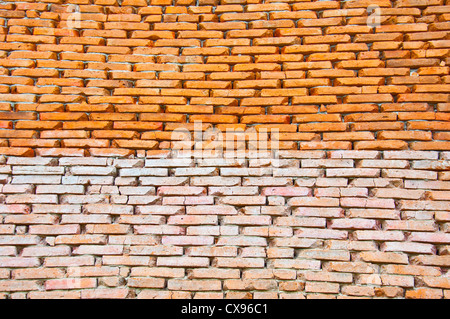 old brickwall two tone Stock Photo
