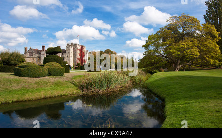 Hever Castle in Autumn in Kent, UK. Stock Photo