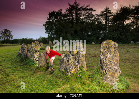 The Ancient Rollright Stones Stock Photo