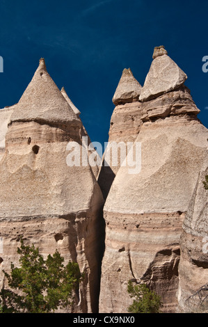 Tent Rocks, view from Slot Canyon Trail, Kasha-Katuwe Tent Rocks National Monument, New Mexico, USA Stock Photo