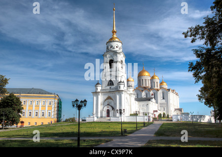 Dormition Cathedral (1160), Vladimir, Russia Stock Photo