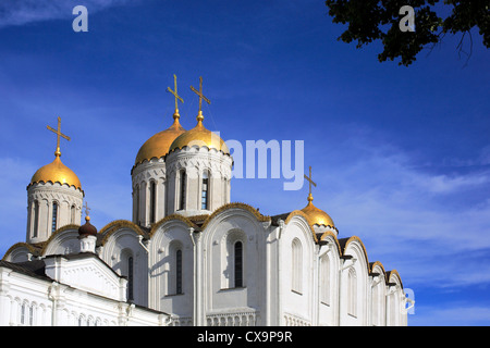 Dormition Cathedral (1160), Vladimir, Russia Stock Photo