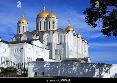 Dormition Cathedral (1160), Vladimir, Russia Stock Photo