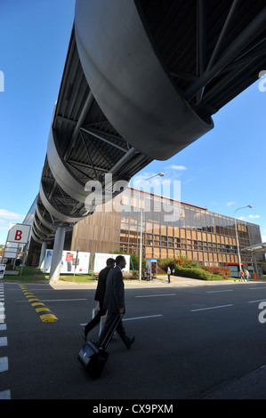 The International Engineering Fair is the most important industrial fair in Central Europe with annual participation of more Stock Photo