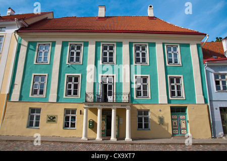 Post office in Toompea in which Peter the Great stayed in late 18th century Vanalinn the old town Tallinn Estonia Europe Stock Photo
