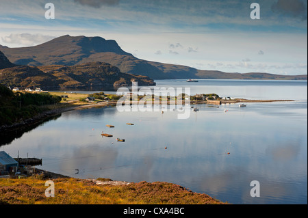 Ardmair Beach in the Northwest Highlands of Scotland, UK Stock Photo ...