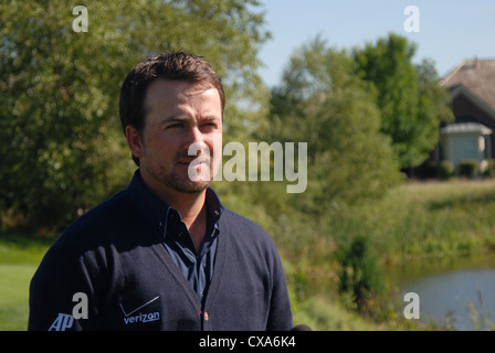 Graeme McDowell at the Glen Club in Glenview, IL on September 10, 2012. Stock Photo