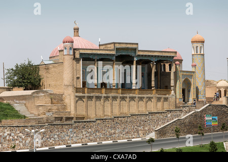 view of Hazrat-i Khidr mosque, Samarkand, Uzbekistan Stock Photo