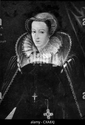 Elizabeth I (1533-1603), Queen of England 1558-1603, Engraving Stock Photo