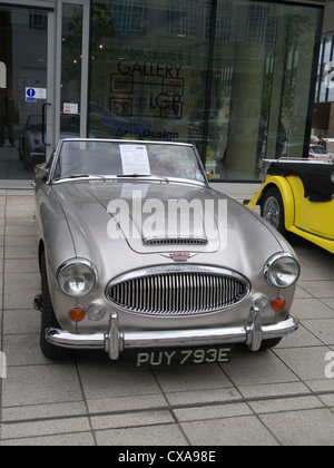 Austin Healey 3000 Mark III Classic British Convertible Sports Car Stock Photo