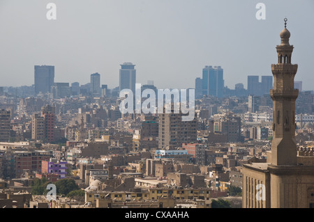 View of Cairo from Cairo's citadel Cairo Egypt Stock Photo