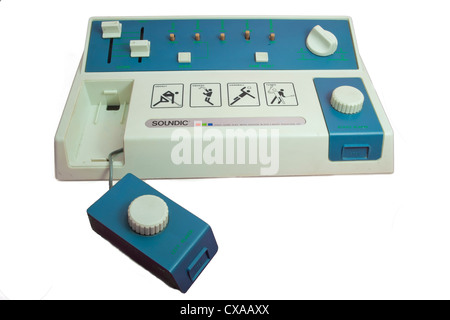 Soundic Console Retro Soundic Color console Stock Photo - Alamy