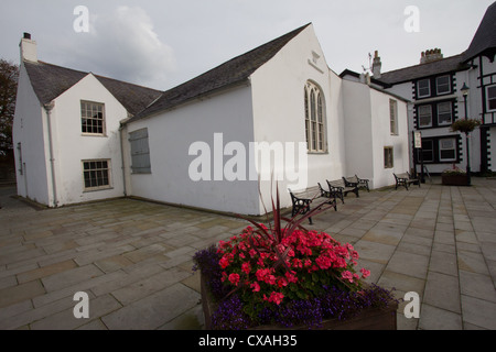 Old court house, Beaumaris, Anglesey; now a museum. Stock Photo