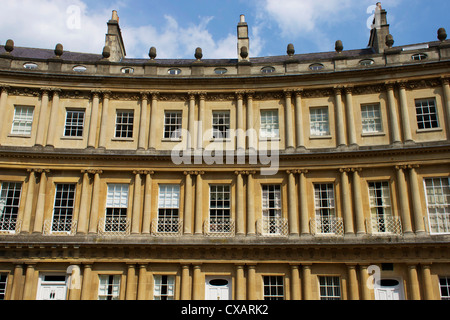 The Circus, Bath, UNESCO World Heritage Site, Avon, England, United Kingdom, Europe Stock Photo