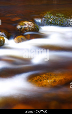 River Stones, Knaik Water, Perthshire, Scotland, United Kingdom, Europe Stock Photo