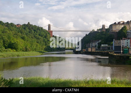 Clifton Suspension Bridge, Avon Gorge, Bristol, England, United Kingdom, Europe Stock Photo