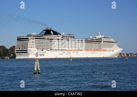 Cruise ship MSC Divina, IMO 9585285 Stock Photo