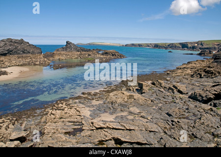 TRESCORE ISLANDS NORTH CORNWALL Stock Photo - Alamy